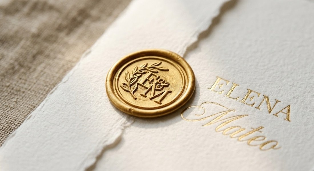 Idea de papelería de boda (inspiración)