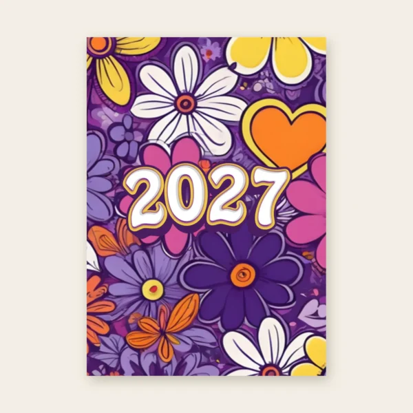 Agenda 2027 Flor morada, portada 1