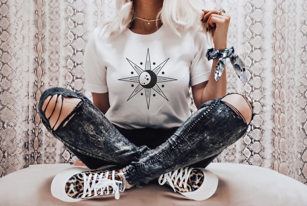 Camiseta Estrella y sol (imagen orientativa)