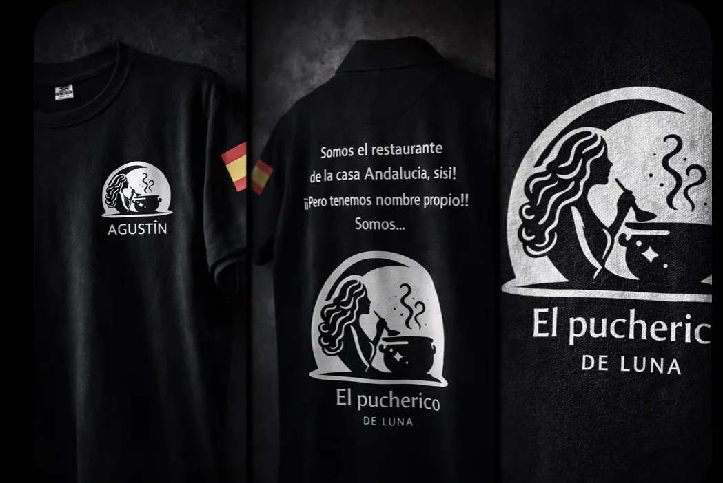 Camisetas y polo de restaurante con logo