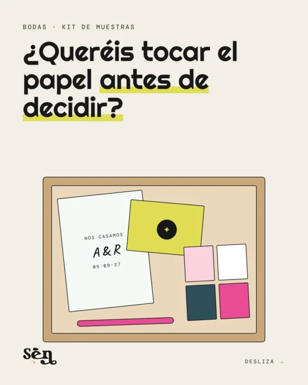 Caja del kit de muestras (dibujo)
